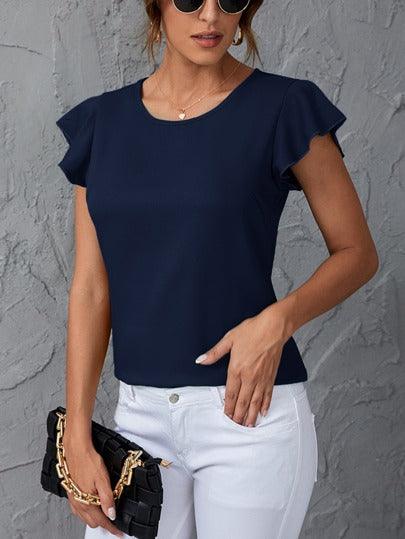 Blusa Feminina Elegante Luxo Suave