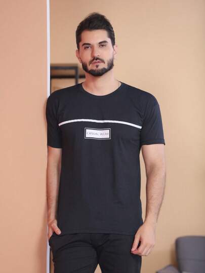 Camiseta Casual Masculina André