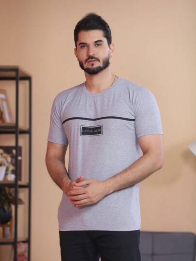 Camiseta Casual Masculina André