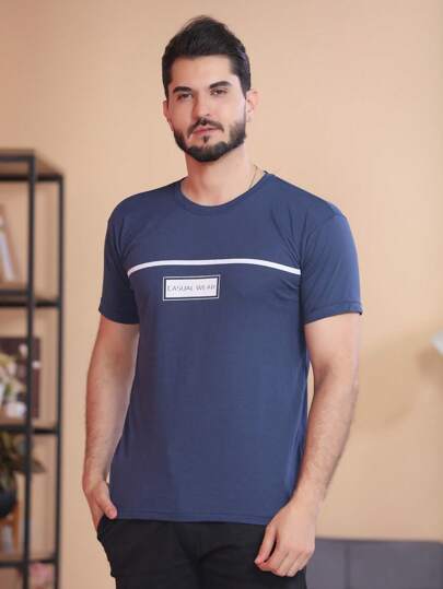 Camiseta Casual Masculina André