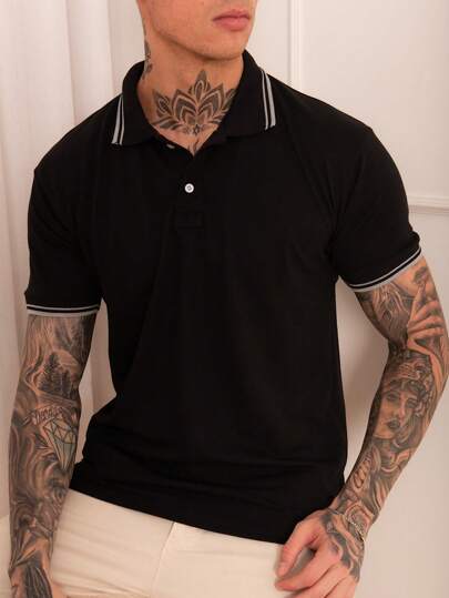 Camisa Masculina Gola Polo Meises