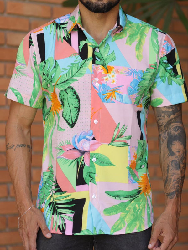 Camisa Masculina Daniel Tropical