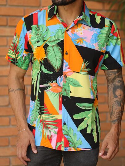 Camisa Masculina Daniel Tropical