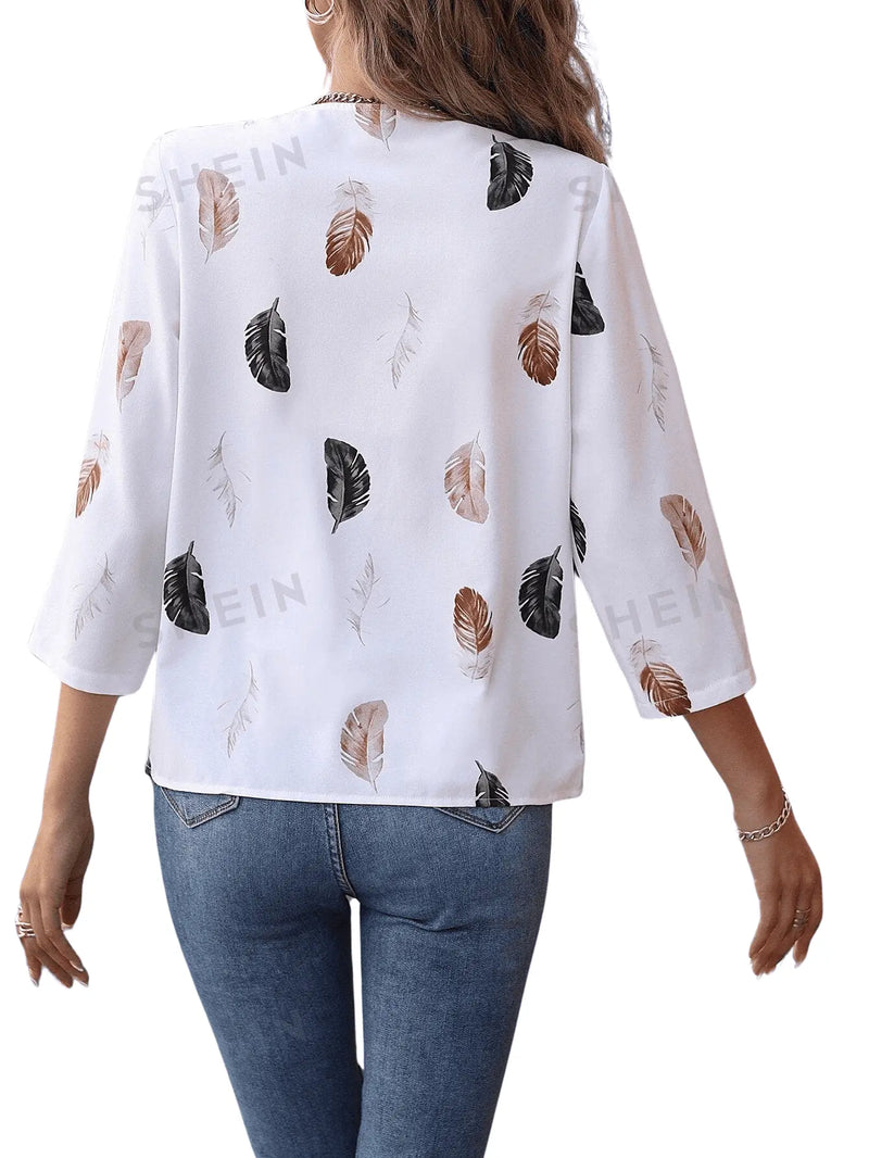 Blusa Feminina Elegante Aura Moderna