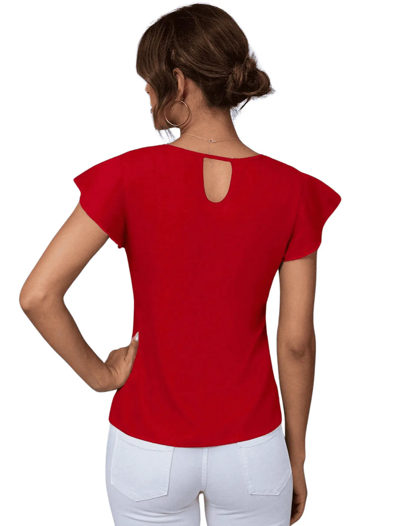 Blusa Feminina Elegante Luxo Suave