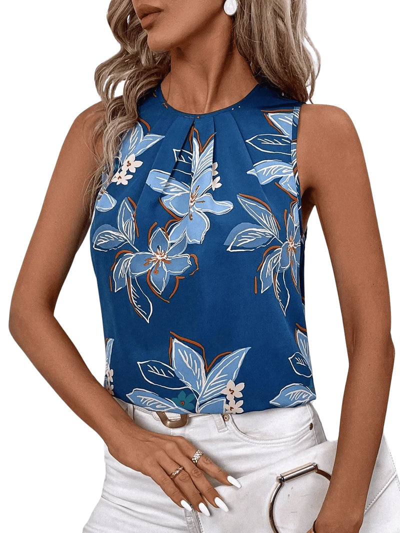 Blusa Feminina Elegante Cristalina