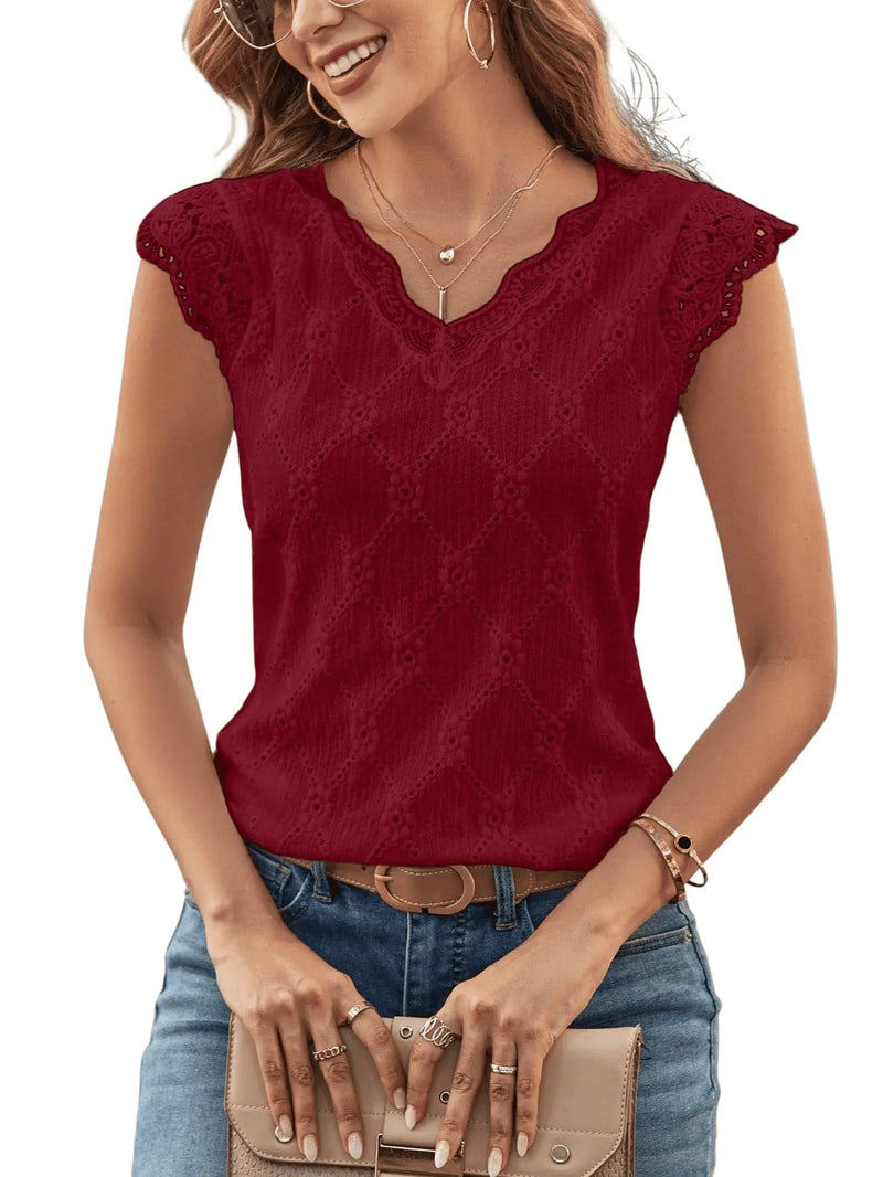 Blusa Feminina Elegante Seda