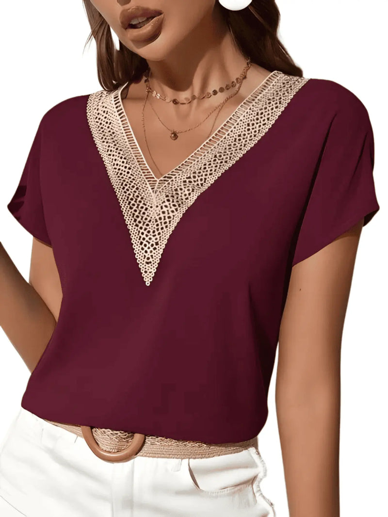 Blusa Feminina Elegante Charme