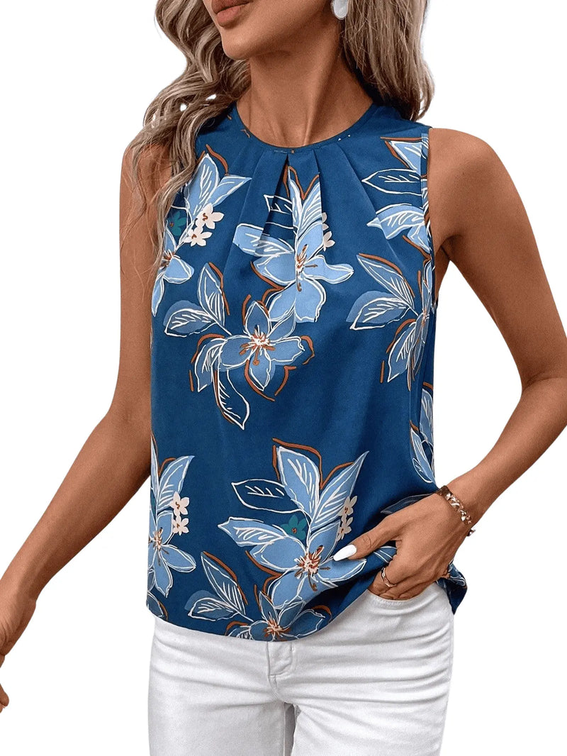 Blusa Feminina Elegante Cristalina