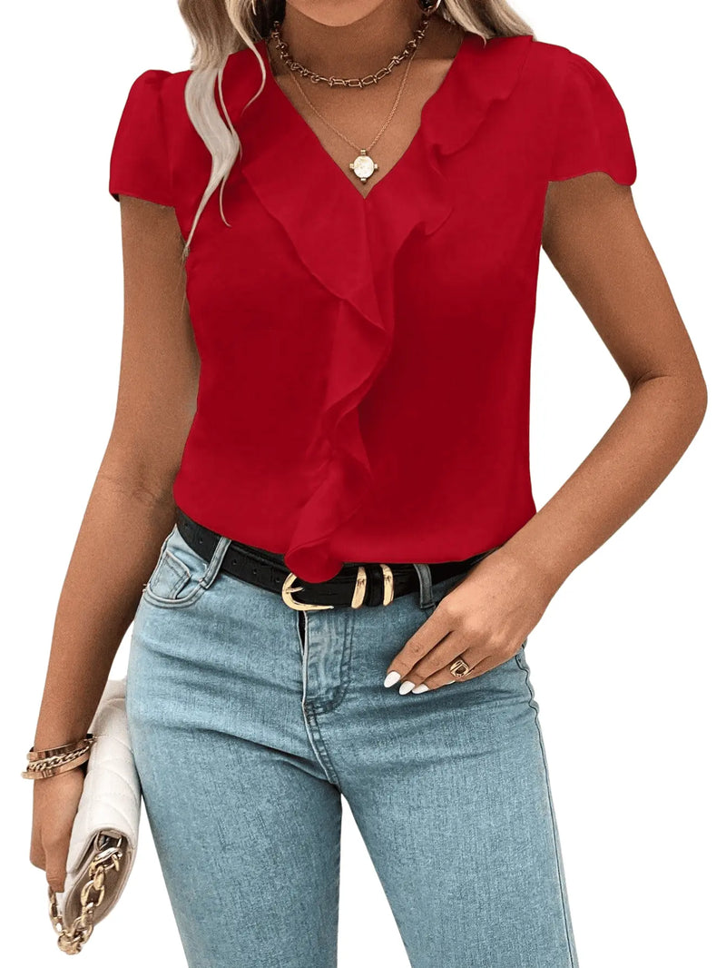 Blusa Feminina Elegante Luar