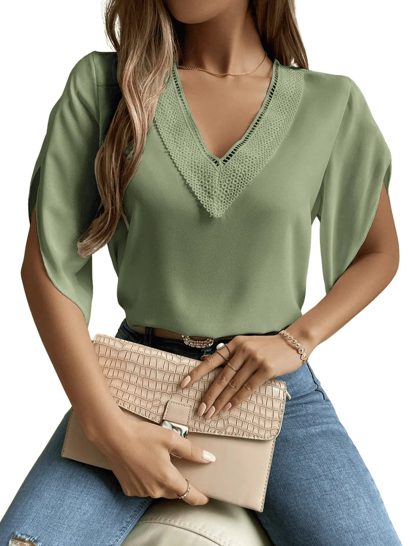 Blusa Feminina Elegante Encantadora