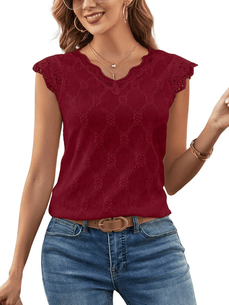 Blusa Feminina Elegante Seda