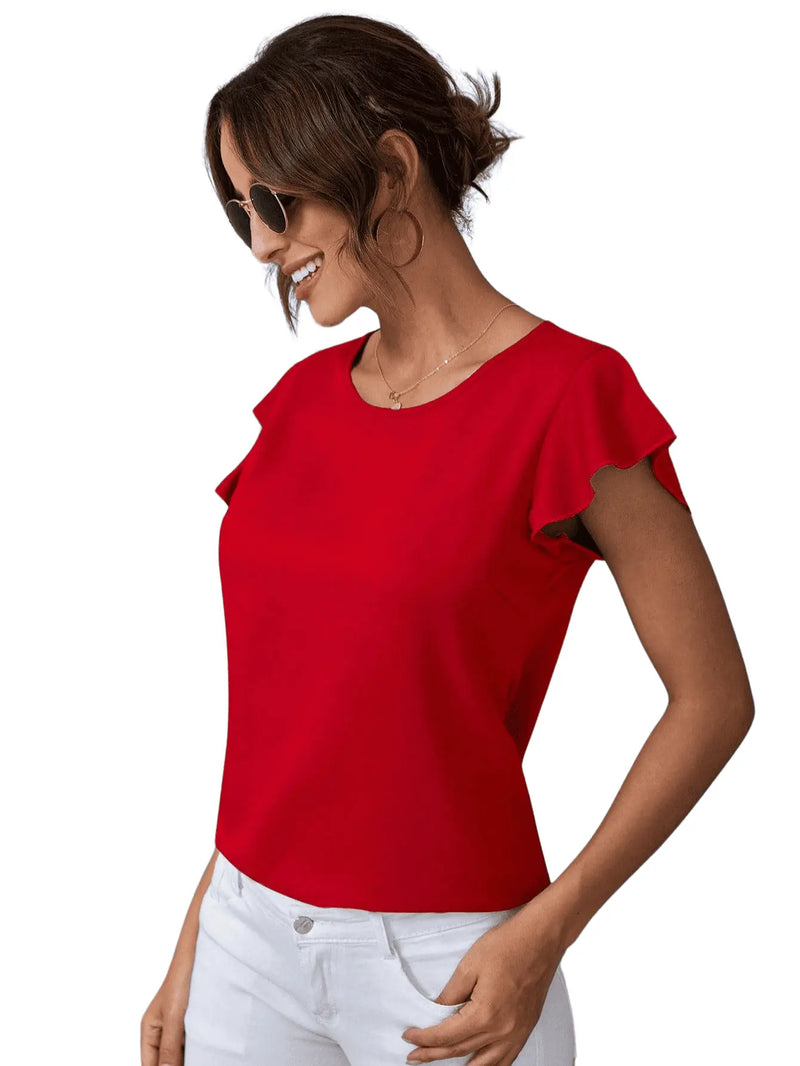 Blusa Feminina Elegante Luxo Suave