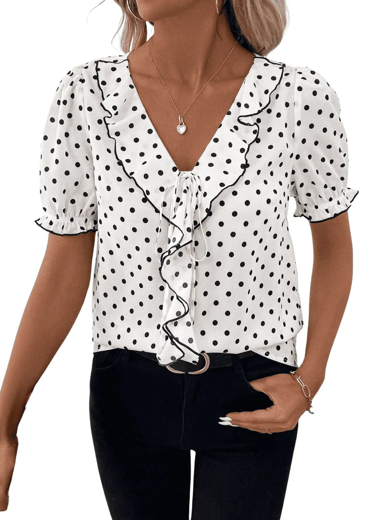 Blusa Feminina Elegante Charme Delicado