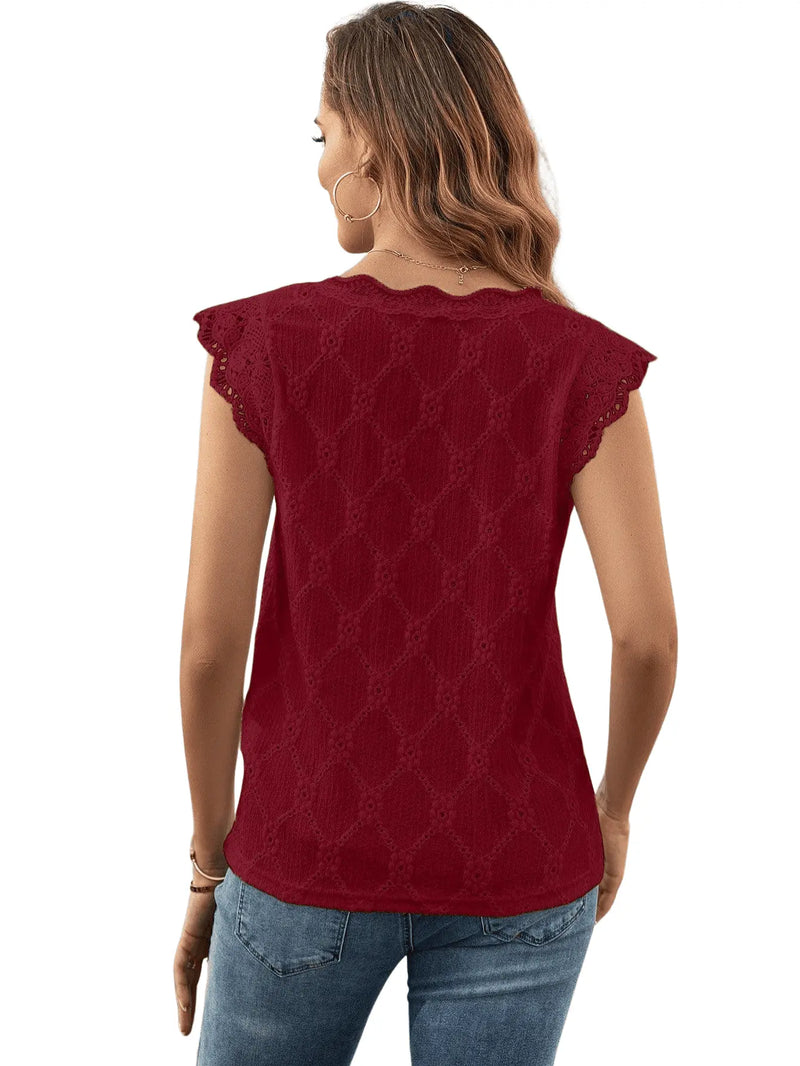 Blusa Feminina Elegante Seda