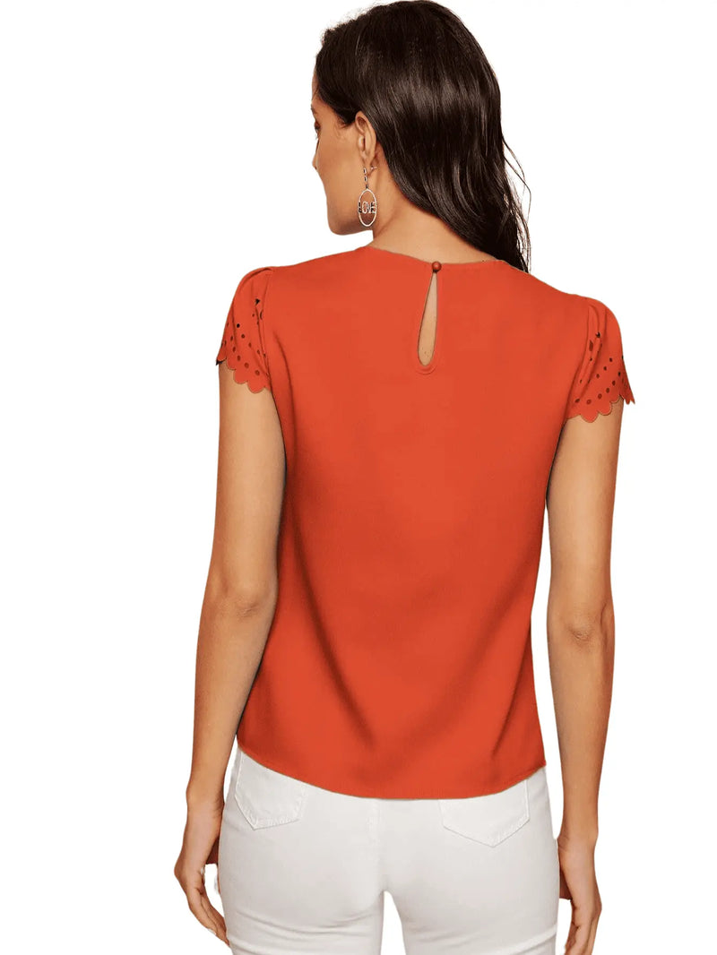 Blusa Feminina Elegante Cristal Chic