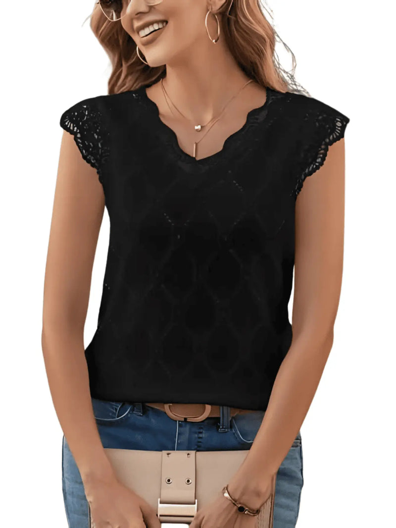 Blusa Feminina Elegante Seda