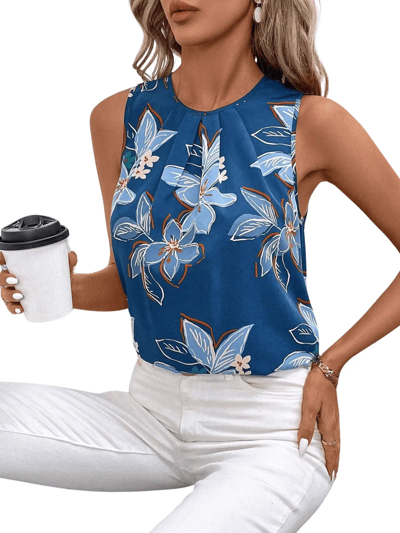 Blusa Feminina Elegante Cristalina