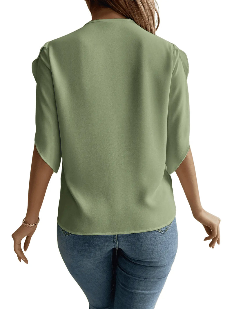 Blusa Feminina Elegante Encantadora