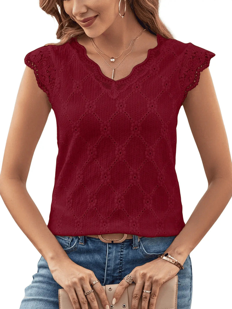 Blusa Feminina Elegante Seda