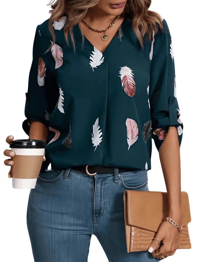 Blusa Feminina Elegante Aura Moderna