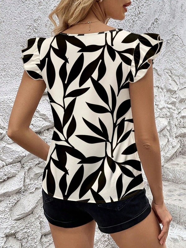 A Blusa Femininna Estilo&nbsp;é ideal para quem valoriza um visual sofisticado e ao mesmo tempo moderno. Com uma estampa marcante de folhagens e detalhes femininos nas mangas, essa peça é perfeita para adicionar um toque de frescor e estilo ao seu guarda-roupa.